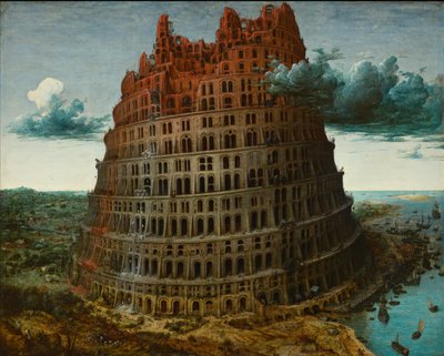 The Tower of Babel (Rotterdam) by Pieter Bruegel the Elder